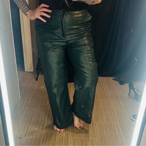 Pink Martini Faux Leather Pants – Effortlessly Cool